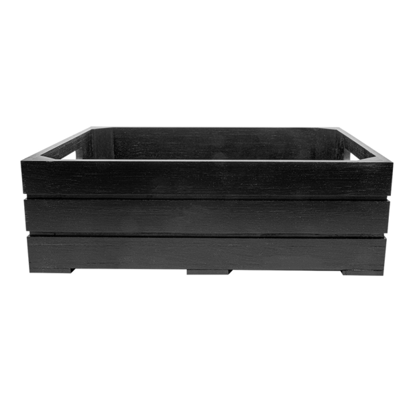 Garcia De Pou CAJA BUFFET GN 1/2 32 5x26 5x10 CM NEGRO BAMBÚ (1 UNID.)