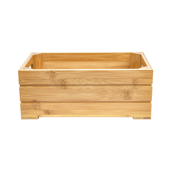 Garcia De Pou CAJA BUFFET GN 1/4 26 5x16 2x10 CM NATURAL BAMBÚ (1 UNID.)