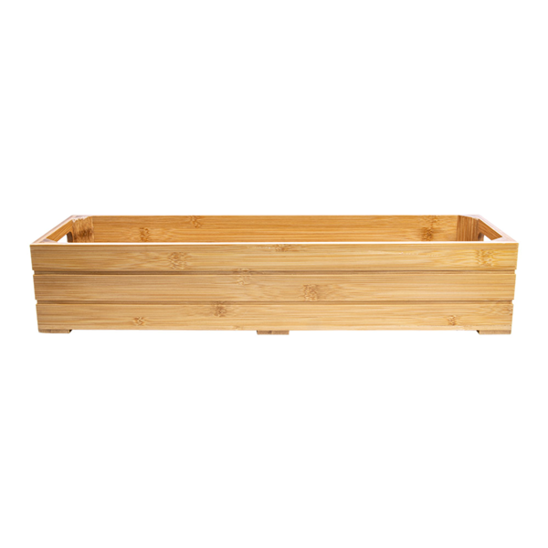 Garcia De Pou CAJA BUFFET GN 2/4 53x16 2x10 CM NATURAL BAMBÚ (1 UNID.)