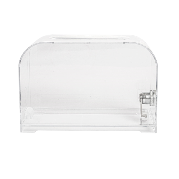 Garcia De Pou CAJA DE LLAVES CON CERRADURA 18x8x12 CM TRANSPARENTE PS (1 UNID.)