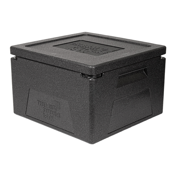 Garcia de pou CAJA ISOTÉRMICA PARA GN 2/3 PIZZA O PASTELES 27 L 41 5x40x26 5 CM NEGRO EPP (1 UNID.)