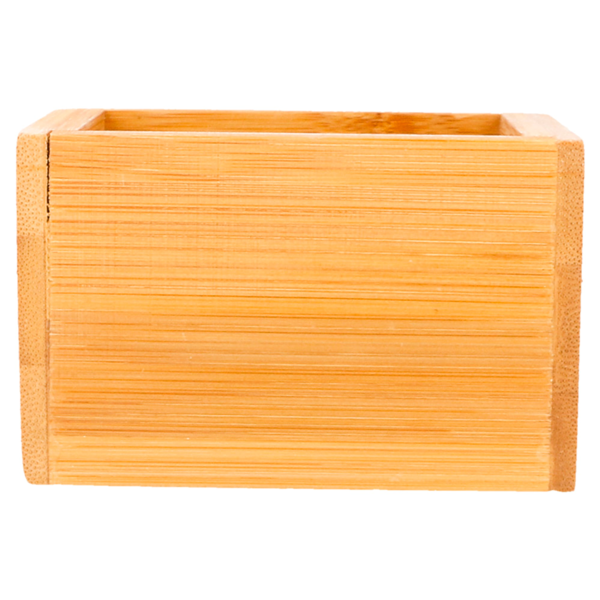 Garcia De Pou CAJA PARA BUFFET 8x8x5 CM NATURAL BAMBÚ (1 UNID.)