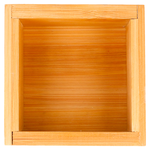 Garcia De Pou CAJA PARA BUFFET 8x8x5 CM NATURAL BAMBÚ (1 UNID.)