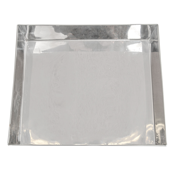 Garcia De Pou CAJA PARA BUFFET 'ARTINOX' 30x25 3x8 CM PLATEADO INOX (1 UNID.)