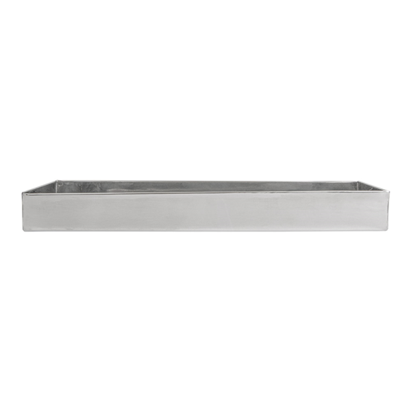Garcia De Pou CAJA PARA BUFFET 'ARTINOX' 38 3x12 3x4 CM PLATEADO INOX (1 UNID.)