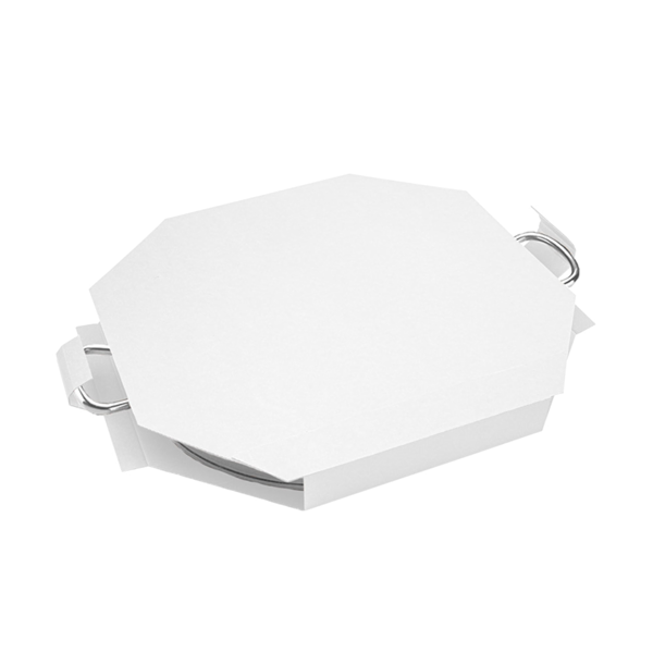 Garcia De Pou CAJA PARA PAELLA 360 G/M2 50 5x50 5x5 CM BLANCO CARTÓN (100 UNID.)