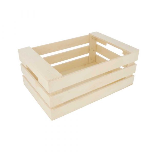 Garcia de pou CAJA PRESENTACIÓN 25x17x10 CM NATURAL MADERA (20 UNID.)