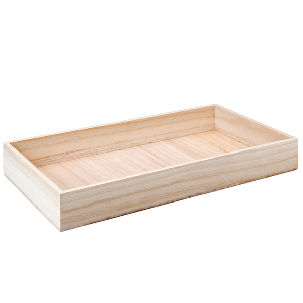 Garcia De Pou CAJA PRESENTACIÓN BUFFET 60x40x7 5 CM NATURAL MADERA (1 UNID.)