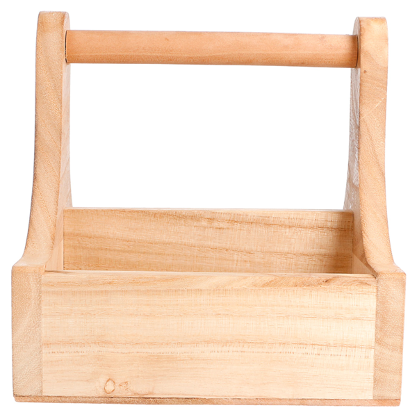 Garcia De Pou CAJA PRESENTACIÓN CON ASA 15x15 3x15 CM NATURAL MADERA (1 UNID.)