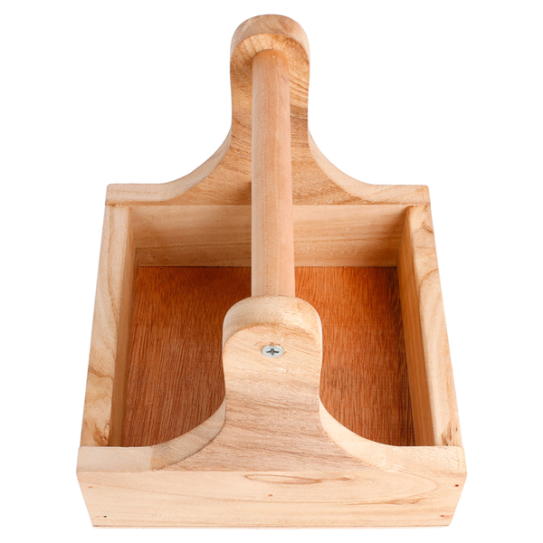 Garcia De Pou CAJA PRESENTACIÓN CON ASA 15x15 3x15 CM NATURAL MADERA (1 UNID.)