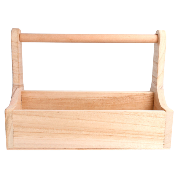 Garcia De Pou CAJA PRESENTACIÓN CON ASA 25x15 3x18 CM NATURAL MADERA (1 UNID.)