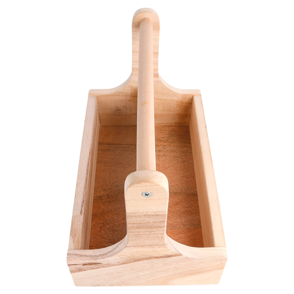 Garcia De Pou CAJA PRESENTACIÓN CON ASA 25x15 3x18 CM NATURAL MADERA (1 UNID.)