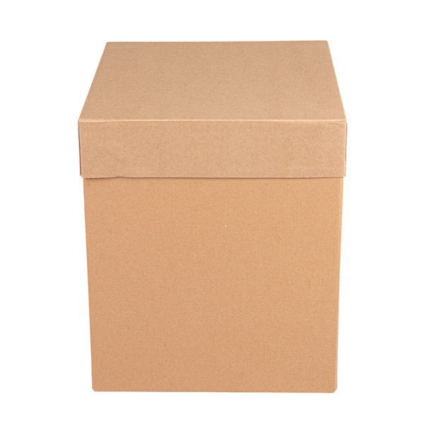 Garcia De Pou CAJAS ALTAS PASTELERÍA SIN VENTANA 'THEPACK' 320 G/M2 25 4x25 4x30 5 CM NATURAL CARTÓN ONDULADO MICROCANAL (30 UNID.)