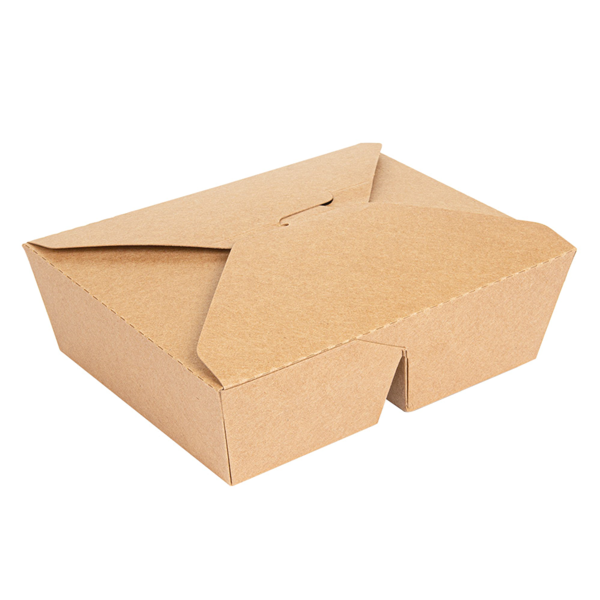 Garcia De Pou CAJAS AMERICANAS 2 COMPART. 475 + 475 ML 300 + 20 PE G/M2 16 8x13 5x5 CM NATURAL KRAFT (200 UNID.)
