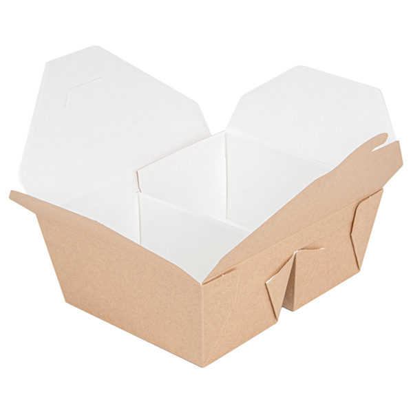 Garcia De Pou CAJAS AMERICANAS 2 COMPART. 'THEPACK' 675 + 675 ML 220 + 12PP G/M2 15 2x12 1x6 5 CM NATURAL CARTÓN ONDULADO NANO-MICRO (300 UNID.)