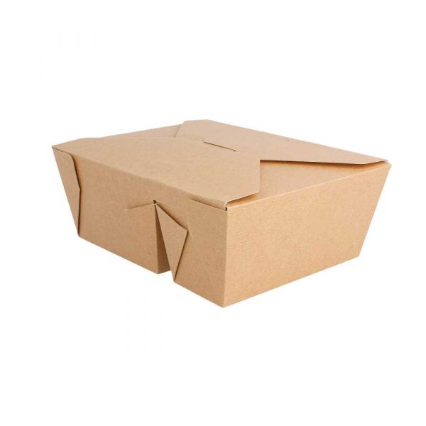 Garcia de pou CAJAS AMERICANAS 2 COMPART. 'THEPACK' 900+450ML 220 + 12PP G/M2 15 2x12 1x6 5CM NATURAL CARTÓN ONDULADO NANO-MICRO (300 UNID.)