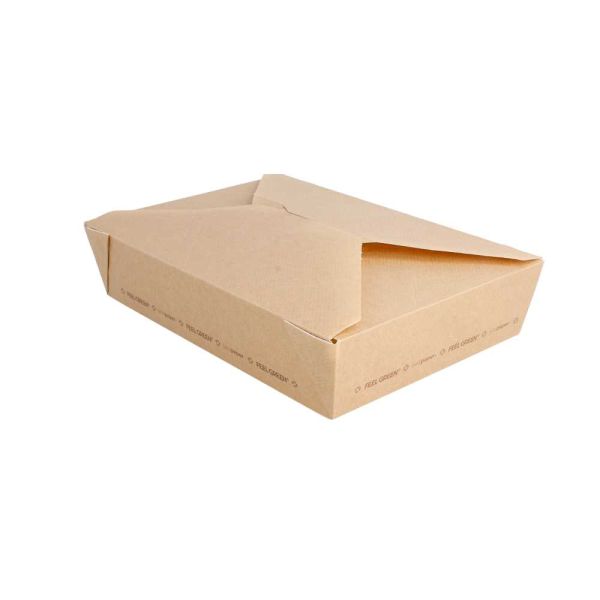 Garcia de pou CAJAS AMERICANAS MICROONDABLES 'THEPACK' 1470 ML 220 G/M2 19 6x14x4 5 CM NATURAL CARTÓN ONDULADO NANO-MICRO (300 UNID.)