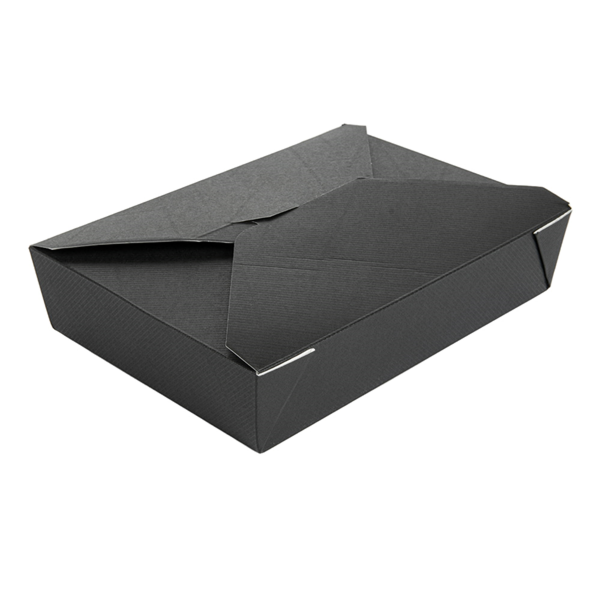 Garcia de pou CAJAS AMERICANAS MICROONDABLES 'THEPACK' 1470 ML 230 + 12PP G/M2 19 6x14x4 5 CM NEGRO CARTÓN ONDULADO NANO-MICRO (300 UNID.)