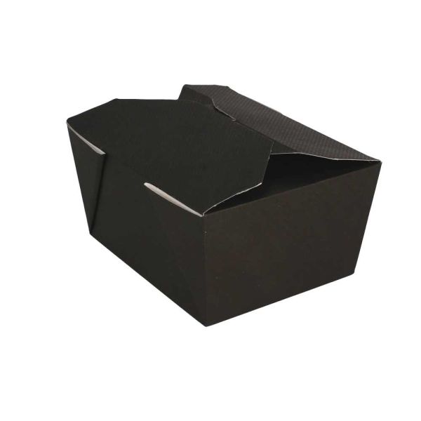 Garcia de pou CAJAS AMERICANAS MICROONDABLES 'THEPACK' 780 ML 230 + 12PP G/M2 11 3x9x6 3 CM NEGRO CARTÓN ONDULADO NANO-MICRO (500 UNID.)