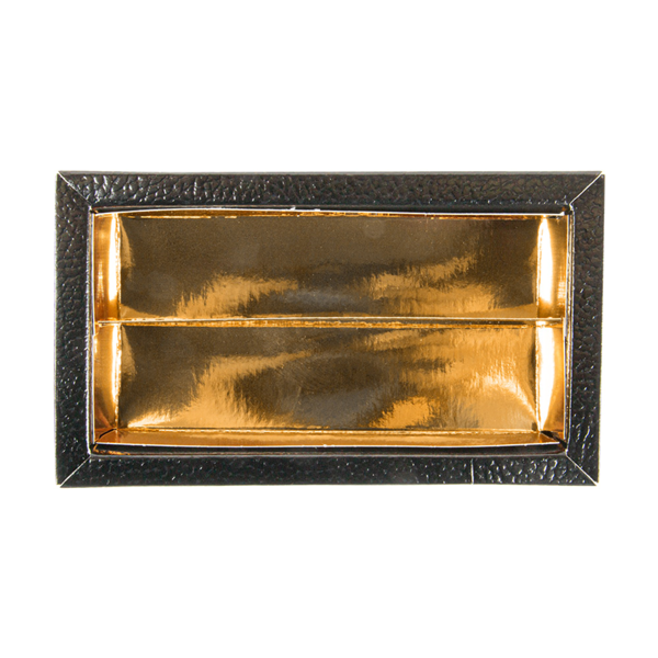 Garcia De Pou CAJAS BOMBONES 14 5x7 5x3 5 CM NEGRO CARTÓN (50 UNID.)