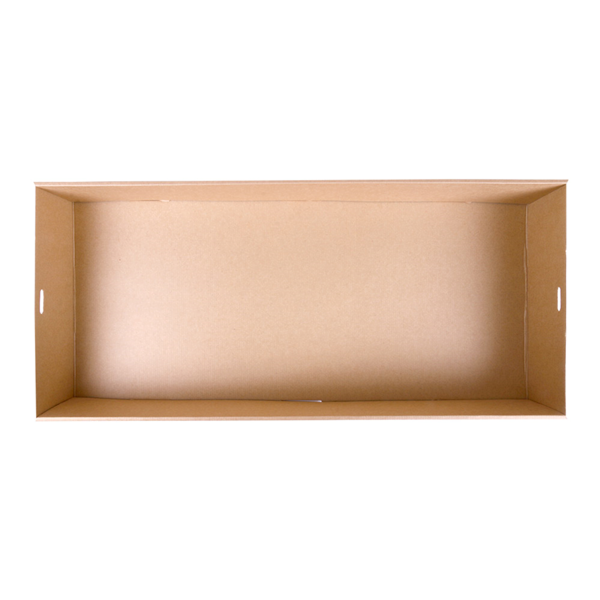 Garcia De Pou CAJAS CATERING L 375 G/M2 55 8x25 2x8 CM NATURAL KRAFT (50 UNID.)