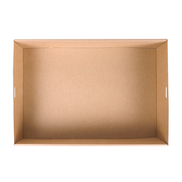 Garcia De Pou CAJAS CATERING M 375 G/M2 35 9x25 2x8 CM NATURAL KRAFT (100 UNID.)