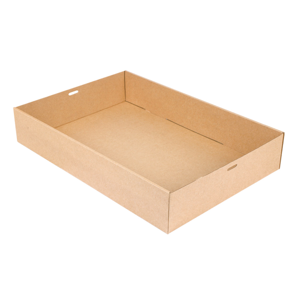 Garcia de pou CAJAS CATERING XL 375 G/M2 45x31x8 CM NATURAL KRAFT (50 UNID.)