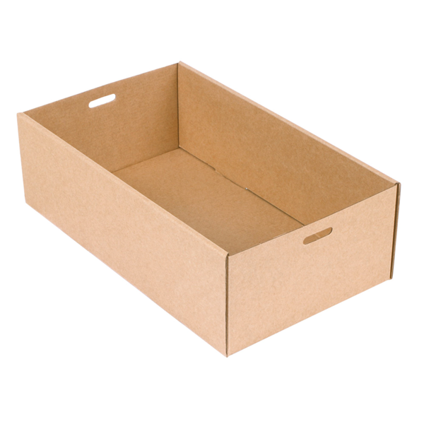 Garcia de pou CAJAS CATERING XS 375 G/M2 25 8x15x8 CM NATURAL KRAFT (100 UNID.)