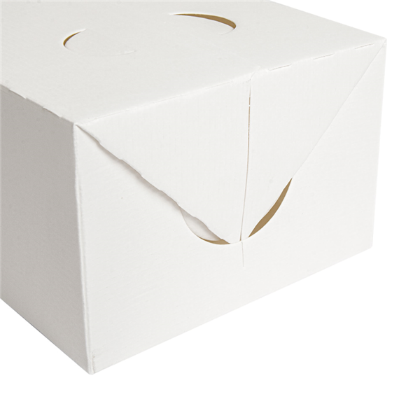 Garcia De Pou CAJAS COMIDA PARA LLEVAR 'THEPACK' 1 L 250 G/M2 11x18x7 CM BLANCO CARTÓN ONDULADO NANO-MICRO (300 UNID.)
