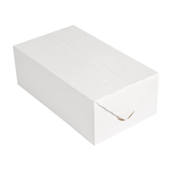 Garcia de pou CAJAS COMIDA PARA LLEVAR 'THEPACK' 2 L 250 G/M2 13x23x8 CM BLANCO CARTÓN ONDULADO NANO-MICRO (300 UNID.)