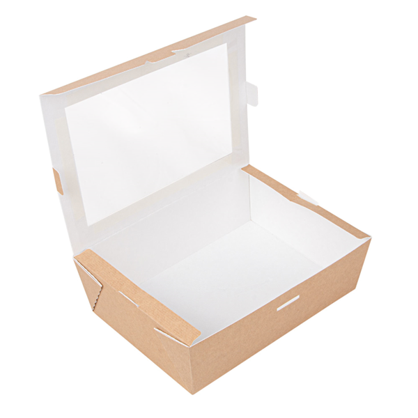 Garcia De Pou CAJAS CON VENTANA 'THEPACK' 1980 ML 220 G/M2 + OPP 19 8x14x6 4 CM NATURAL CARTÓN ONDULADO NANO-MICRO (150 UNID.)