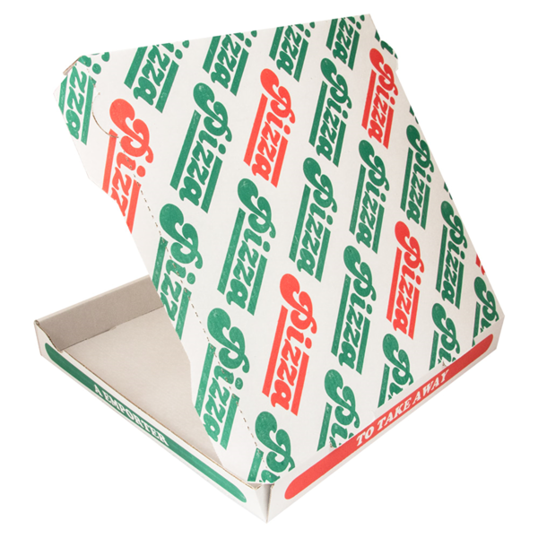 Garcia De Pou CAJAS DE PIZZA MICROCANAL 348 G/M2 32x32x4 CM BLANCO CARTÓN (100 UNID.)