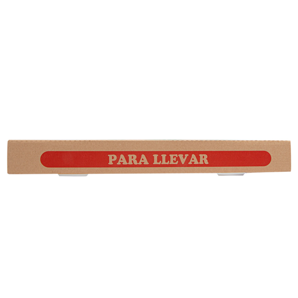 Garcia De Pou CAJAS DE PIZZA 'THEPACK' 330 G/M2 36x36x4 CM NATURAL CARTÓN ONDULADO MICROCANAL (100 UNID.)