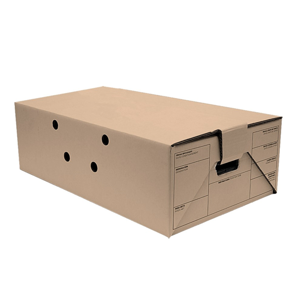 Garcia de pou CAJAS DE TRANSPORTE 580 G/M2 59 5x37x19 CM NATURAL CARTÓN (15 UNID.)