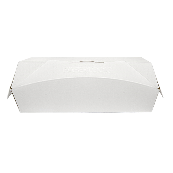 Garcia De Pou CAJAS "LUNCH BOX" PAPERLOCK 'THEPACK' 220 G/M2 19 5x12 5x7 CM BLANCO CARTÓN ONDULADO NANO-MICRO (300 UNID.)