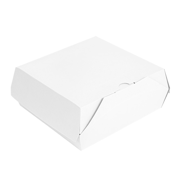 Garcia de pou CAJAS "LUNCH BOX" PAPERLOCK 'THEPACK' 220 G/M2 21x20 5x8 CM BLANCO CARTÓN ONDULADO NANO-MICRO (300 UNID.)