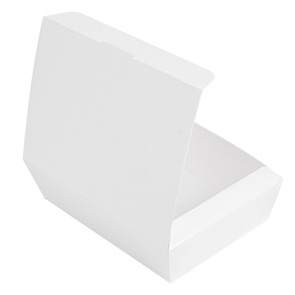 Garcia De Pou CAJAS "LUNCH BOX" TAPA 'THEPACK' 1000 ML (32 Oz) 230 G/M2 20 5x14 6x5 CM BLANCO CARTÓN ONDULADO NANO-MICRO (360 UNID.)
