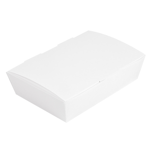 Garcia de pou CAJAS "LUNCH BOX" TAPA 'THEPACK' 1000 ML (32 oz) 230 G/M2 20 5x14 6x5 CM BLANCO CARTÓN ONDULADO NANO-MICRO (360 UNID.)