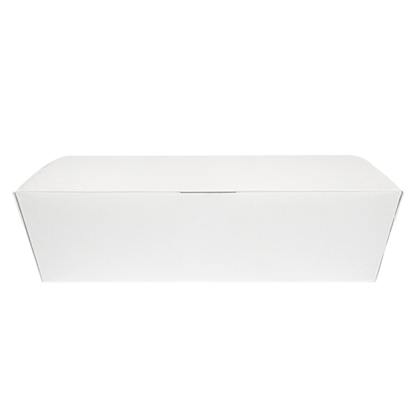 Garcia De Pou CAJAS "LUNCH BOX" TAPA 'THEPACK' 1500 ML (48 Oz) 230 G/M2 21x18x5 5 CM BLANCO CARTÓN ONDULADO NANO-MICRO (360 UNID.)