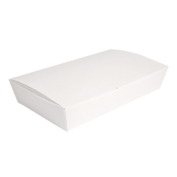 Garcia de pou CAJAS "LUNCH BOX" TAPA 'THEPACK' 1700 ML 220 G/M2 + 19M 27 5x16 5x5 CM BLANCO CARTÓN ONDULADO NANO-MICRO + ALUMINIO (240 UNID.)