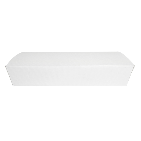 Garcia De Pou CAJAS "LUNCH BOX" TAPA 'THEPACK' 1700 ML (54 Oz) 230 G/M2 27 5x16 5x5 CM BLANCO CARTÓN ONDULADO NANO-MICRO (240 UNID.)
