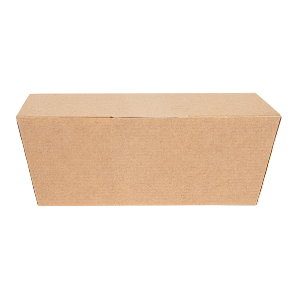 Garcia De Pou CAJAS "LUNCH BOX" TAPA 'THEPACK' 500 ML (16 Oz) 220 G/M2 14x9 7x5 CM NATURAL CARTÓN ONDULADO NANO-MICRO (480 UNID.)