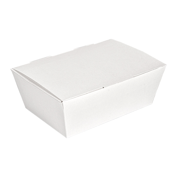 Garcia de pou CAJAS "LUNCH BOX" TAPA 'THEPACK' 500 ML 220 G/M2 + 19M 14x9 7x5 CM BLANCO CARTÓN ONDULADO NANO-MICRO + ALUMINIO (480 UNID.)