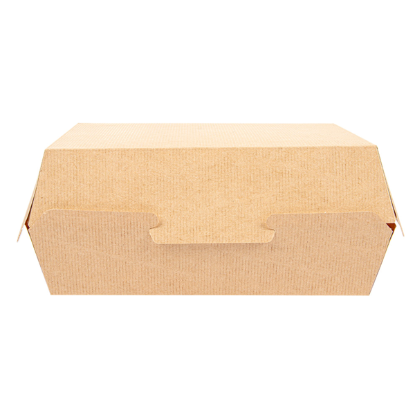 Garcia De Pou CAJAS "LUNCH BOX" 'THEPACK' 220 G/M2 22 5x17x8 5 CM NATURAL CARTÓN ONDULADO NANO-MICRO (300 UNID.)