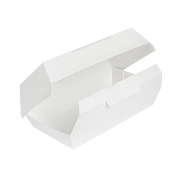 Garcia De Pou CAJAS "LUNCH BOX" 'THEPACK' 230 G/M2 19 5x11 5x6 5 CM BLANCO CARTÓN ONDULADO NANO-MICRO (300 UNID.)