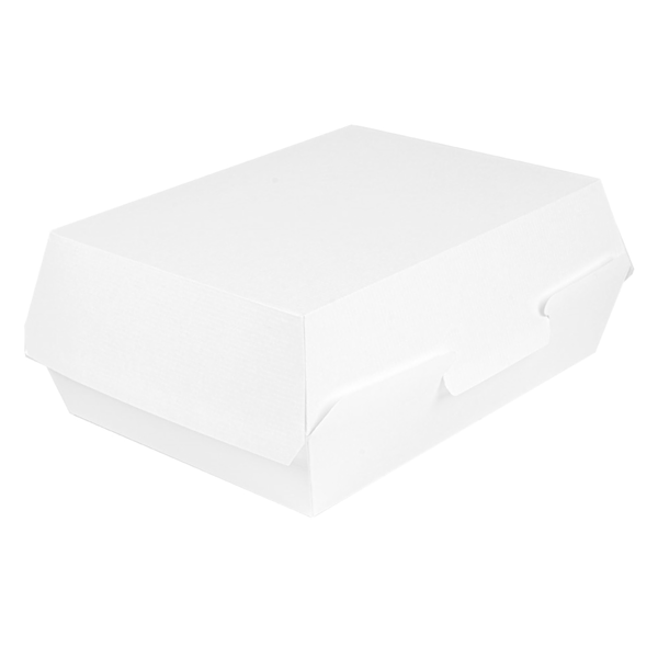 Garcia de pou CAJAS "LUNCH BOX" 'THEPACK' 230 G/M2 22 5x17x8 5 CM BLANCO CARTÓN ONDULADO NANO-MICRO (300 UNID.)
