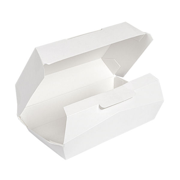 Garcia De Pou CAJAS "LUNCH BOX" 'THEPACK' 230 G/M2 22x13x7 5 CM BLANCO CARTÓN ONDULADO NANO-MICRO (300 UNID.)