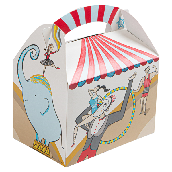 Garcia De Pou CAJAS MENU INFANTIL 'CIRCUS' 320 G/M2 15 50x10 50x17 50 CM CUATRICROMÍA CARTONCILLO (300 UNID.)