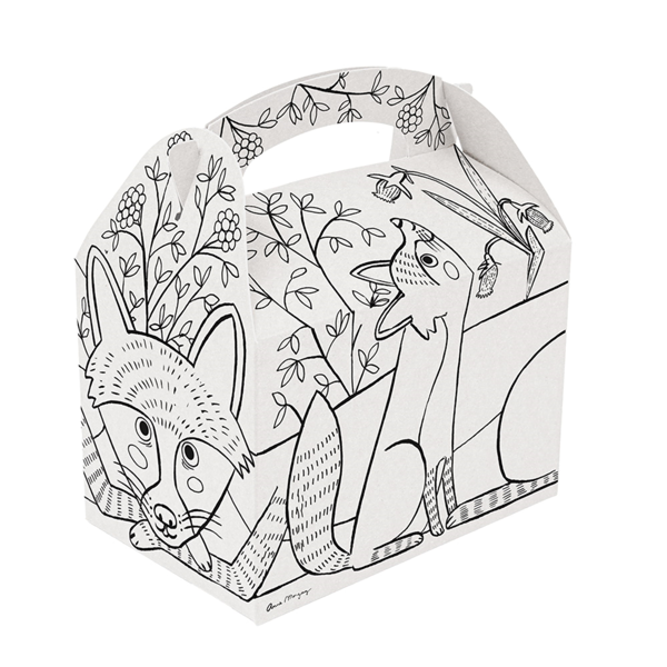 Garcia De Pou CAJAS MENU INFANTIL PARA COLOREAR 320 G/M2 15 50x10 50x17 50 CM BLANCO CARTONCILLO (300 UNID.)