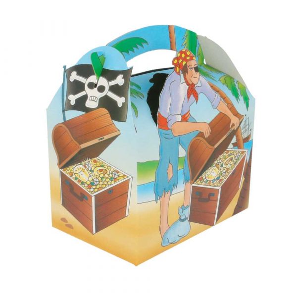 Garcia de pou CAJAS MENU INFANTIL "PIRATAS" 320 G/M2 15 50x10 50x17 50 CM CUATRICROMÍA CARTONCILLO (300 UNID.)